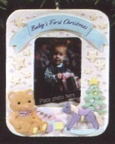 1994 Baby's 1st Christmas-Photo Holder