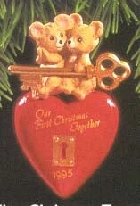 1995 Our First Christmas Together Mice