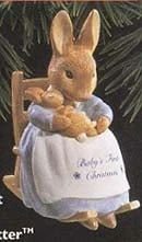 1996 Baby's First Christmas - Beatrix Potter (Slightly Damaged Box)
