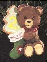 1996 Baby's 2nd Christmas-Age Bear