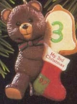 1997 Child's Age: Child's Third Christmas-Bear