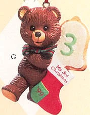 1999 Child's Third Christmas-Age Bear