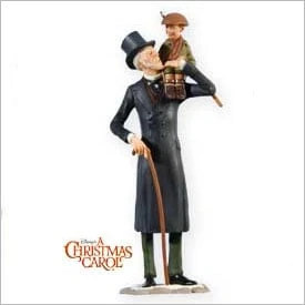 2009 Christmas Carol Ebenezer Scrooge And Tiny Tim Ltd. Qty.