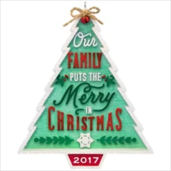 2017 Our Family Our Christmas Tree