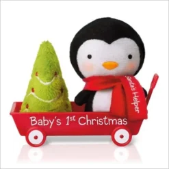 2015 Baby's First Christmas Santa's Helper Penguin