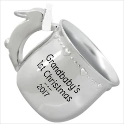 2017 Grandbaby's First Christmas Silver Cup
