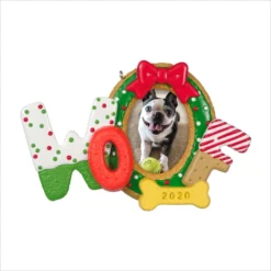 2020 Dog Photo Holder - Woofy Christmas
