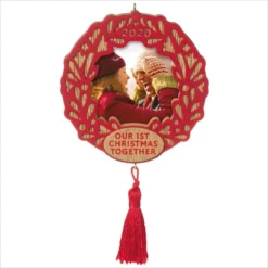 2020 Our First Christmas Together Photo Holder