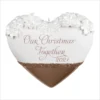 2021 Our Christmas Together Porcelain Heart