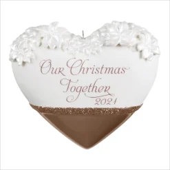 2021 Our Christmas Together Porcelain Heart