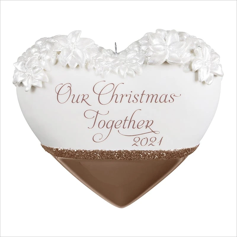 2021 Our Christmas Together Porcelain Heart