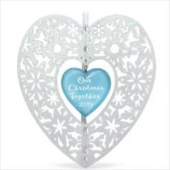 2019 Our Christmas Together Metal Heart