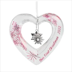 2022 Our First Christmas Heart
