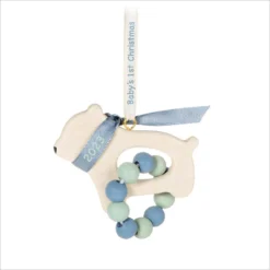 2023 Baby Boy's First Christmas Wood Polar Bear