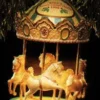 1988 Baby's First Christmas Carousel *Magic LIGHTS UP BY NO SOUND