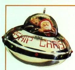 1990 Starship Christmas *Magic Spaceship (Slightly Damaged Box)