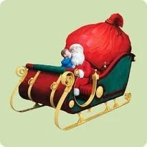 2004 Polar Express - First Gift Of Christmas Sleigh