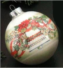 1977 Christmas Expressions Bell Ball (Slightly Damaged Box)