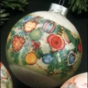 1977 Christmas Expressions Ornaments Ball (Damaged Box)