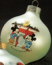 1985 Disney Christmas Ball (Slightly Damaged Box)