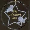 1986 Star Brighteners Acrylic Joy At Christmas (Slightly Damaged Box)