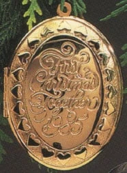 1985 First Christmas Together Locket
