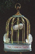 1986 First Christmas Together Bird Cage (No Box)