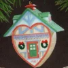1987 First Christmas Together Heart Home (Slightly Damaged Box)