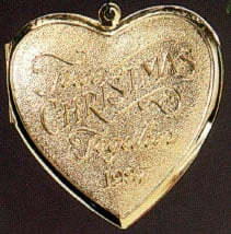 1987 First Christmas Together Locket