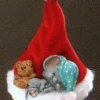 1987 Night Before Christmas Santa's Hat And Mouse (Issued 1987)