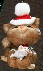 1987 Christmas Cuddle Kitty