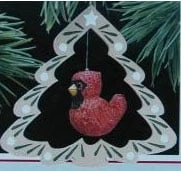 1988 Twirl-About Christmas Cardinal