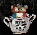 1992 Our First Christmas Together Mice