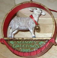 1985 Sheep At Christmas (No Box)