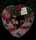 1994 Our First Christmas Together Photo Wreath