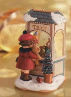 2006 Christmas Window 4th Christmas Window *Toy Shop *Club *Signed By Artist