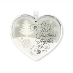 2013 First Christmas Together Heart