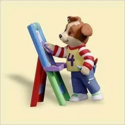 2006 Child's Age: My Fourth Christmas-Boy-Puppy