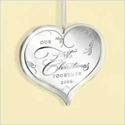 2006 Reflections Of Love-Our First Christmas Together-Heart