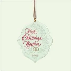 2005 First Christmas Together - Acrylic
