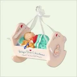 2005 Baby's 1st Christmas - Cradle