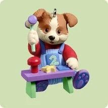 2004 Child's Age Puppy-Baby's 2nd Christmas (No Box)