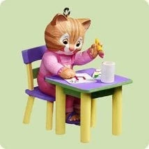 2004 Child's Age Kitty-Child's 4th Christmas (Slightly Damaged Box)