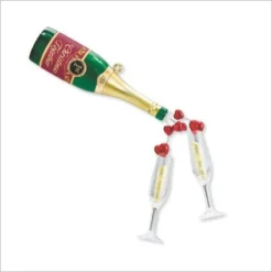 2009 A Toast To Love 1st Christmas Together Wine Bottle