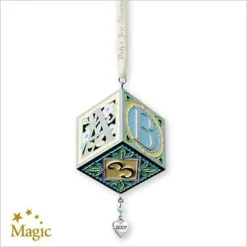 2007 Baby's 1st Christmas Block *magic