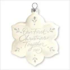 2007 Our First Christmas Together Star