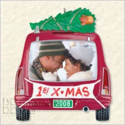 2008 First Christmas Together Car Photo Holder