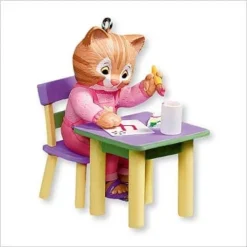 2007 Child's Age Kitty 4th Christmas (girl) Final Year