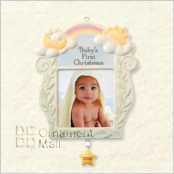 2008 Baby's 1st Christmas Ceramic Photo Holder