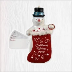 2010 Christmas Wish Keeper Snowman *Signed By Artist